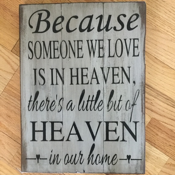Other - Wooden Sign 16 1/2 x 12.